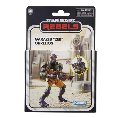STAR WARS The Vintage Collection Garazeb “Zeb” Orrelios, Rebels Deluxe 3.75 Inch Collectible Action Figure
