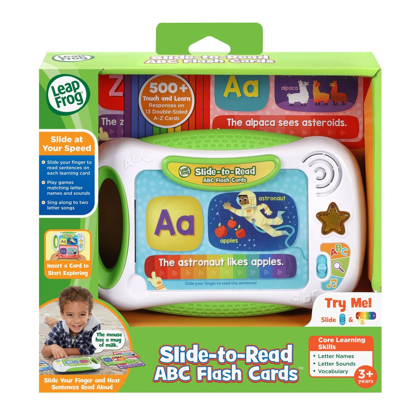 LeapFrog Slide to Read ABC Flash Cards