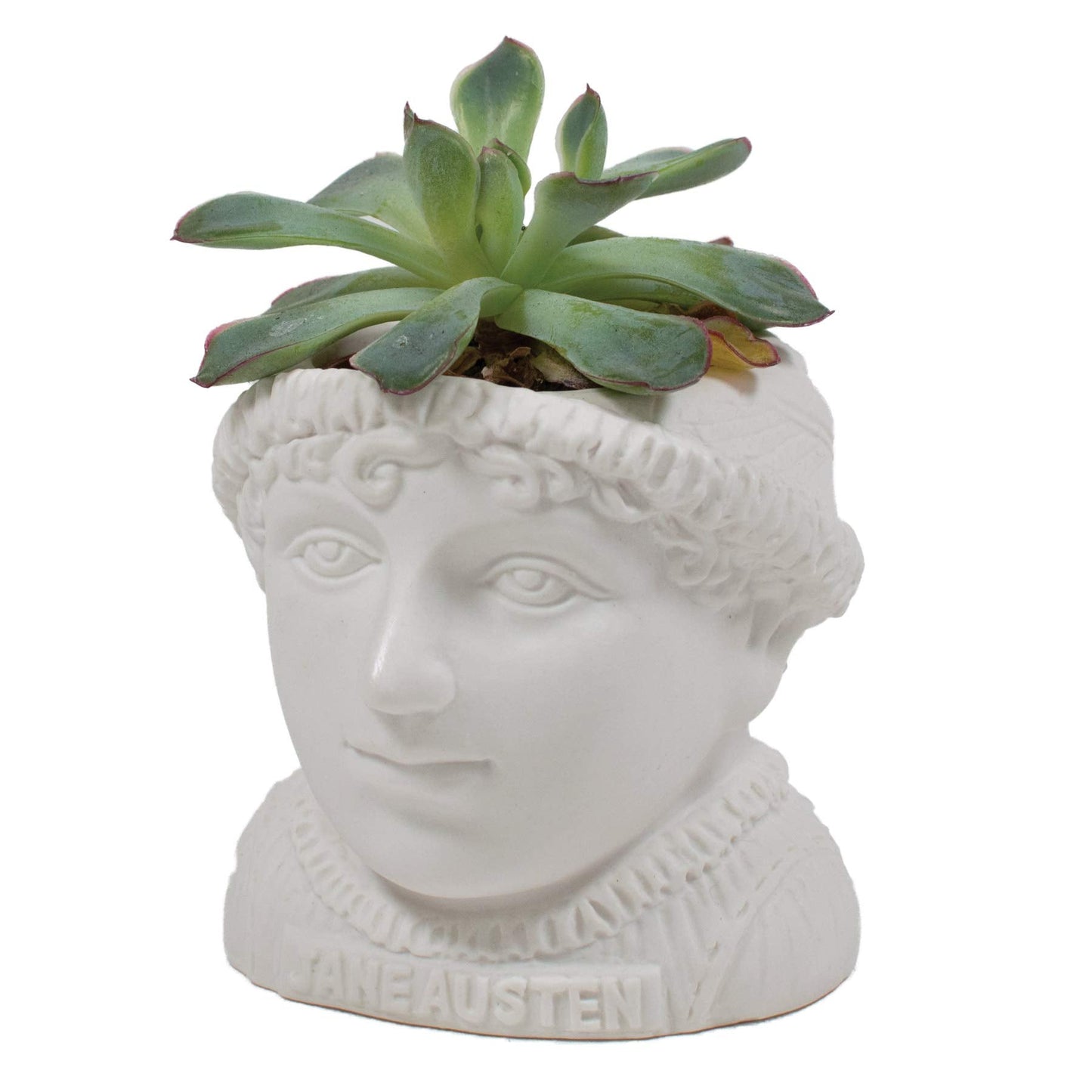 The Unemployed Philosophers Guild Jane Austen Bust Ceramic Planter