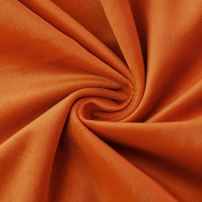 VAKADO Fall Throw Pillow Covers 18x18 Set of 2 Burnt Orange Halloween Velvet Decor Decorative Couch Cushion Autumn Fall Euro Pillowcases with Fringe Home Bed Decoration for Sofa Bedroom Office