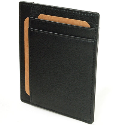 HAMMER ANVIL Los Angeles Slim Minimalist Front Pocket Wallet RFID Protected Black