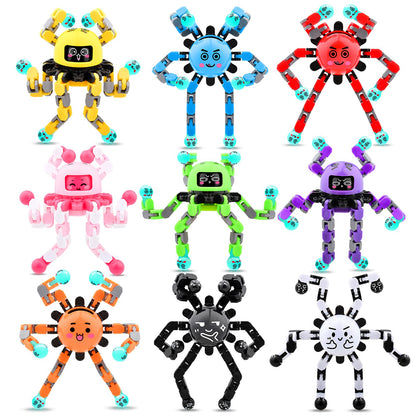 ASIOWELY 9 Pcs Fidget Spinner Toys for Kids & Adults,Party Favors for Boys Goodie Bags Bulk,Fingertip Gyros Sensory Toy Stress Relief Classroom Prizes for Teens Girl Age 3-8-13 Birthday Easter Gifts