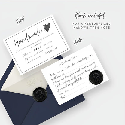 50Pcs Black Wax Seal Stickers Handmade Vintage Botanical Leaves Adhesive Letter Wax Stickers for Wedding Party Invitations, Envelope, Gift Wrap, Christmas(Initial T, Black)