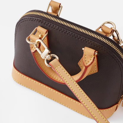 BEUDW Vachetta Leather Crossbody Strap for SPEEDY L V Handbag Replacement Shoulder Strap