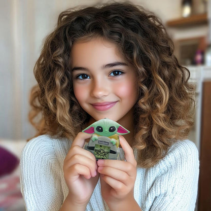 Lexibook, Star Wars, My Best-E® Game Console, LCD Screen, 3 Games Included, Grogu Interactive Training, Star Wars Universe, Green, JLMB10SW
