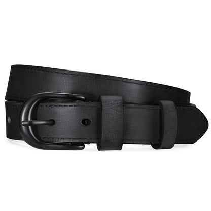 Bekelt Genuine Leather Belt for Women with Gold/Silver Buckle Women's Full Grain Leather Waist Belt for Jeans Dresses Pants