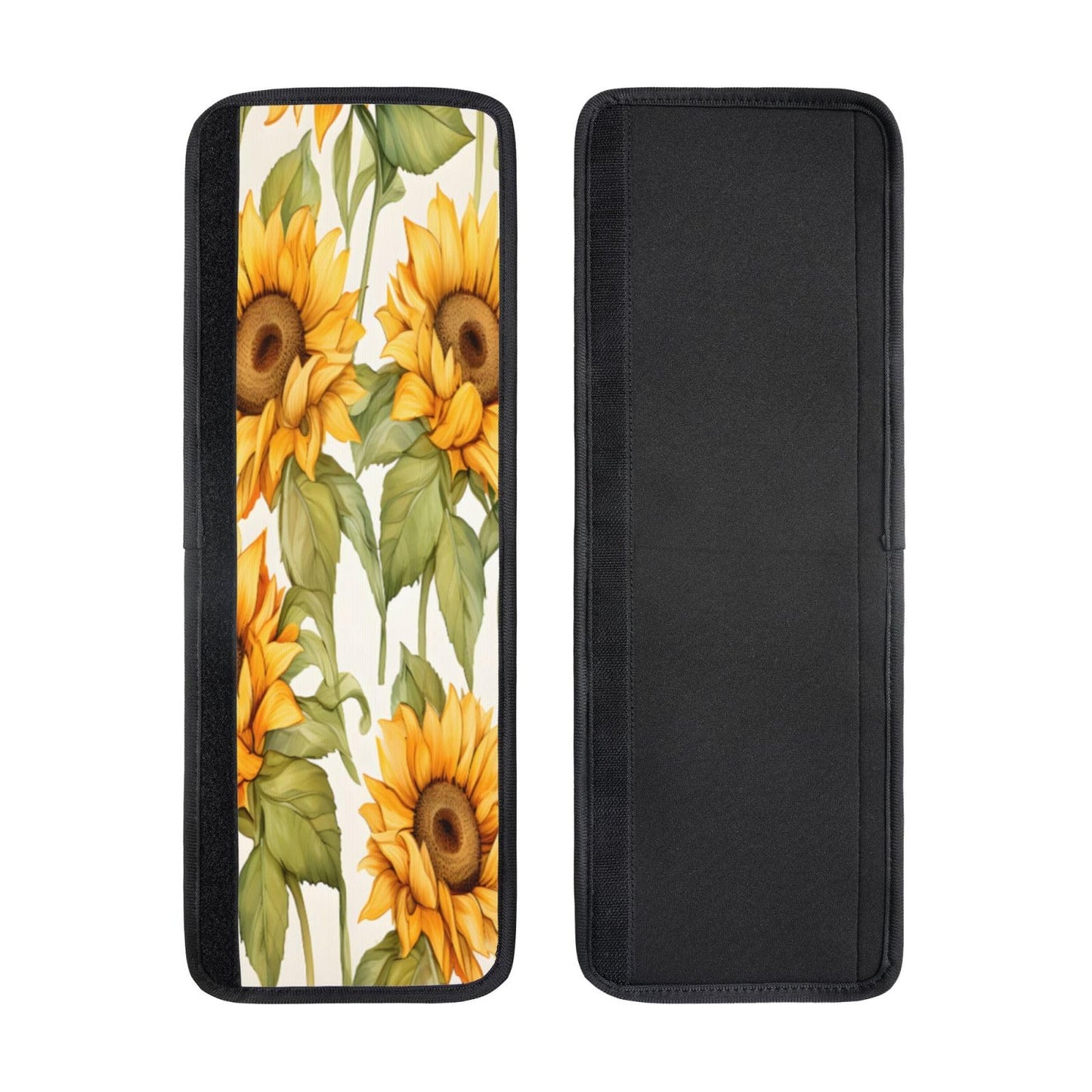 Refrigerator Door Handle Covers Set of 2 - Flower Sunflower - Washable Kitchen Appliance Handle Covers for Microwave Stove Oven Dishwasher Fridge Handle Protector