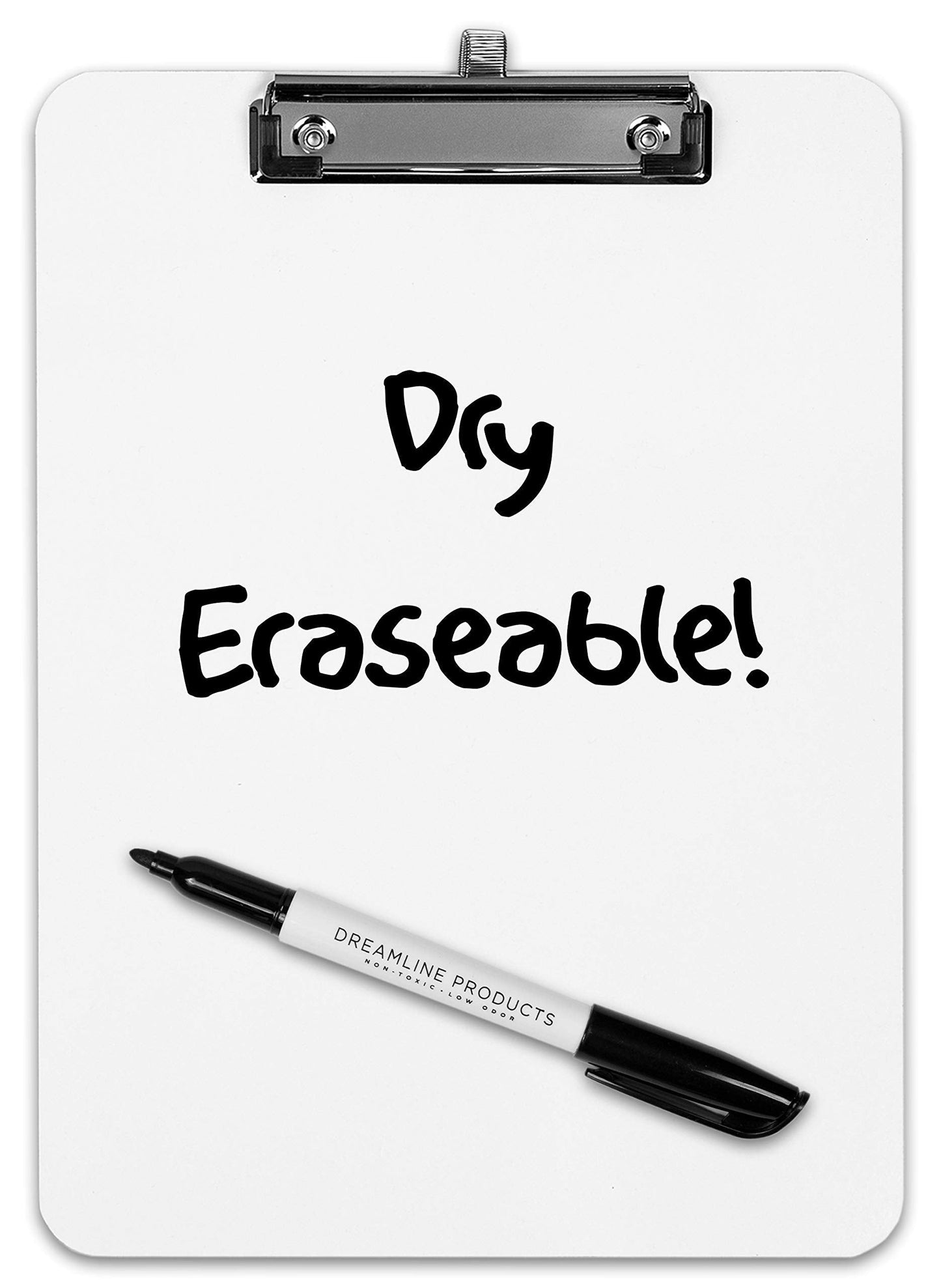 Dry Erase Clipboard (30pc Set) with White Board Markers | Small White Board Dry Erase Clipboards for Classroom, to Do List White Board Small Clip Boards - Class Pack, 30 Dry Erase Markers Included!