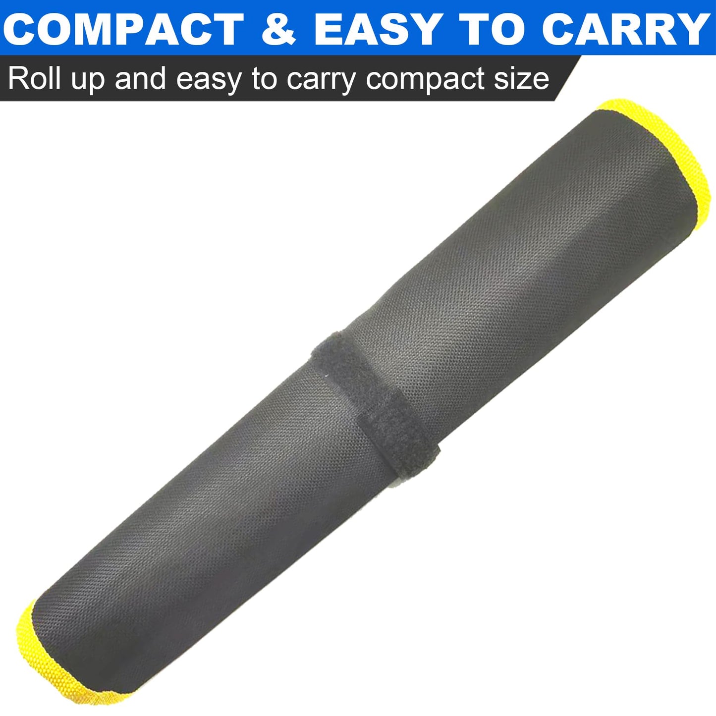 2PCS Wrench Roll Up Pouch, Wrench Organizer Roll Up, Tool Roll Up Bag, Heavy Duty Tool Pouch, Portable Wrench Storage with Water Proof Oxford Cloth, 12 Pockets Metric+13 Pockets SAE (Only Bags)