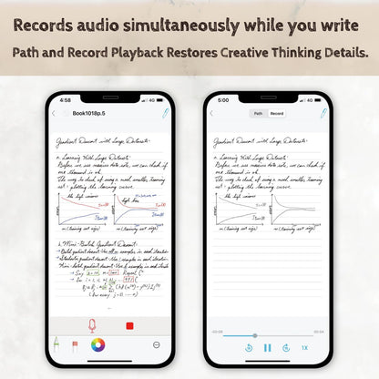 Ophaya Digital Smart Pen Smart Notebook and Board Writing Set for Note Taking | Gifts for Adults Women Men Coworkers Teachers Students Friends | Sync Paper Notes to Phone Instantly | Convert to Text