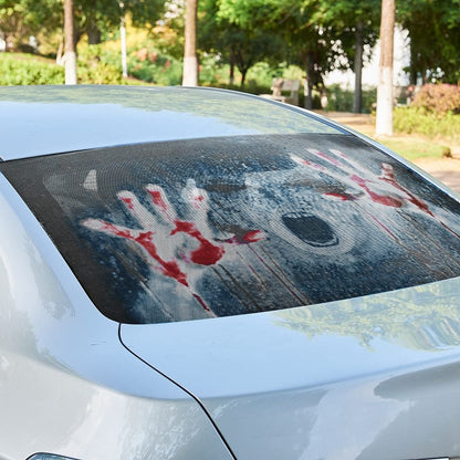 Horror Ghost 3D Transparent Car Back Rear Window Decal Vinyl Sticker for Happy Halloween