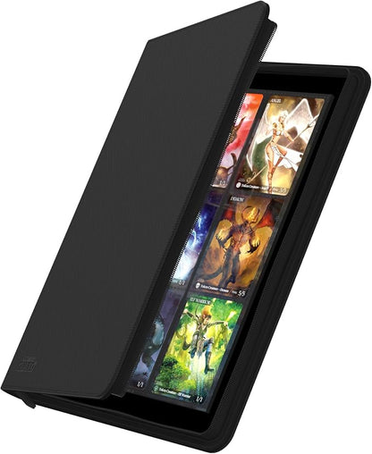 Ultimate Guard Zipfolio 360 – 18 Pocket Xenoskin Black