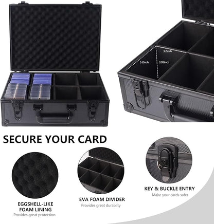 Toploader Storage Box Trading Card Storage Case, Sports Baseball Card Storage Box, Cards Case Holder (Holds 630+ Toploaders)