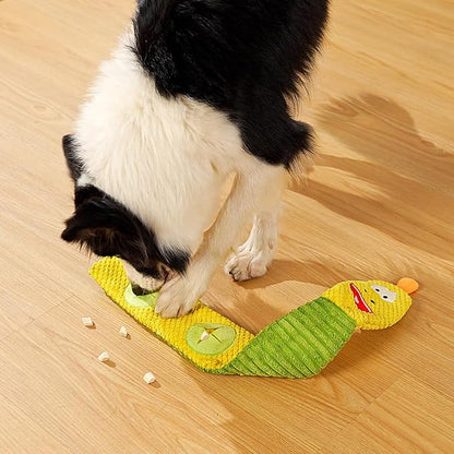 Sedioso Dog Toy Pack for Large Dogs, (3-Pack) Stuffless Dog Toys for Aggressive Chewers, Extra Long Durable Squeaky Dog Toy, Dog Puzzle Toy for Small, Middle, Large Breed