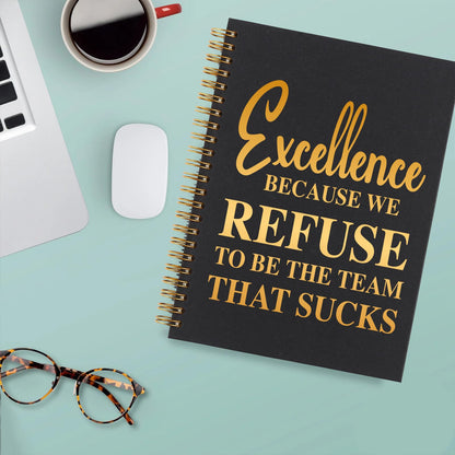 akeke Funny Spiral Notebook, Work Mental Health Humor Notebook, Sarcastic, Gag, Promotion New Job Appreciation Gifts for Worker Women Coworker Employee Colleague Team Boss Friend Leader HR AMM85