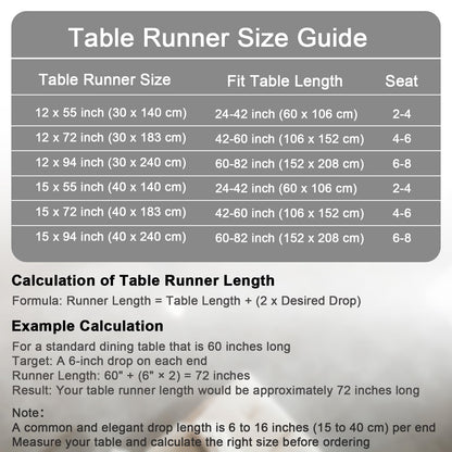 Chitomars Table Runners 72 Inches Long, Dual-Sided Faux Leather Farmhouse Table Runner Waterproof Heatproof Non-Slip for Living Room Party Home Decor Holiday Decorations(Gray Beige, 12 x 72 Inch)
