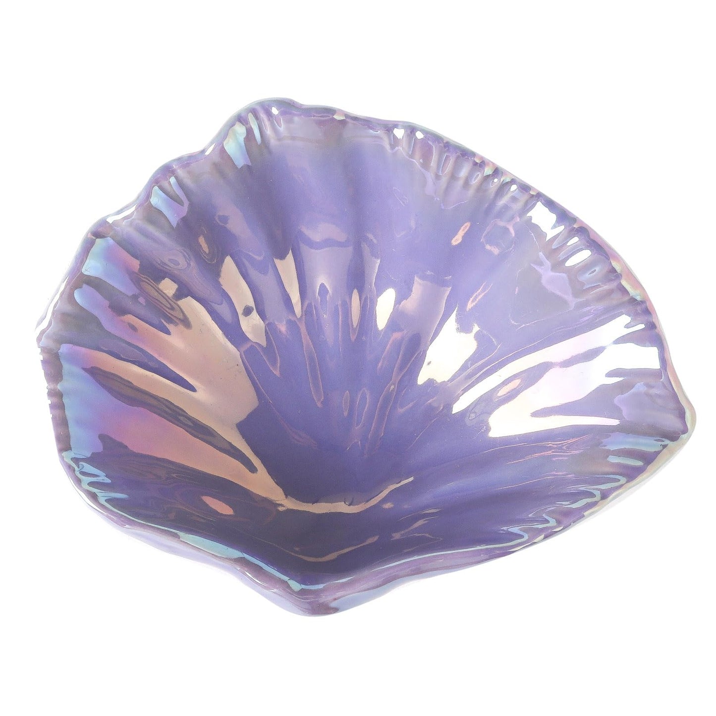 Misijuer Shell Jewelry Tray,5.75 Inches,Ceramic