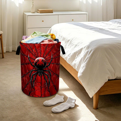 Halloween Laundry Basket Foldable Laundry Hamper With Handles Clothes Storage Bucket Organizer Laundry Bag For Bedroom Bathroom Laundry Storage 19.6 x 15.7
