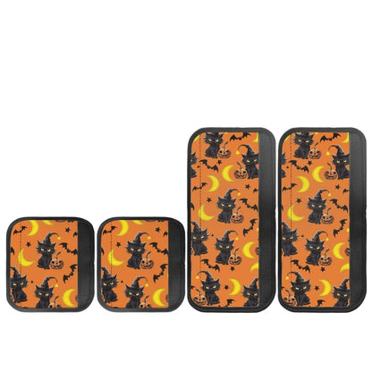 Mintulipy Refrigerator Door Handle Covers Keep Your Fridge Microwave Oven Stove or Dishwasher Clean Halloween Set of 4 Washable Cloth Decor Kitchen Decor Accessories
