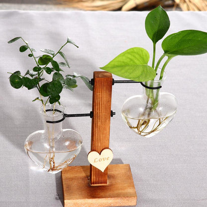 Baoblaze Desktop Plant Terrarium Glass Vase, Suitable Plants, Flowers, 15x10cm