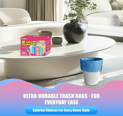 300 Count 8 Gallon Trash Bags