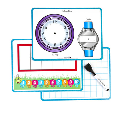 Really Good Stuff Family Engagement Math – Practice, Solve & Play Pack - First Grade