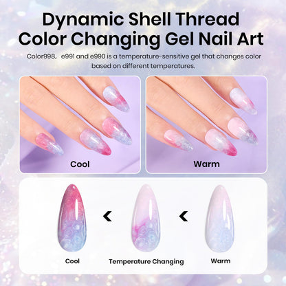 Beetles Cat Eye Gel Polish Set - 24Pcs 20 Colors Glitter Dark Color Changing Gel Nail Polish Kit with Base Gel Glossy Matte Top Coat Soak off UV DIY Nail Art Salon Ombre Black Nails Gift