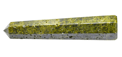 Amazing Gemstone Green Tourmaline in Matrix Crystal Towers - Natural Healing Crystal Point Obelisk for Reiki Healing and Crystal Grid (3" to 4" INCH)