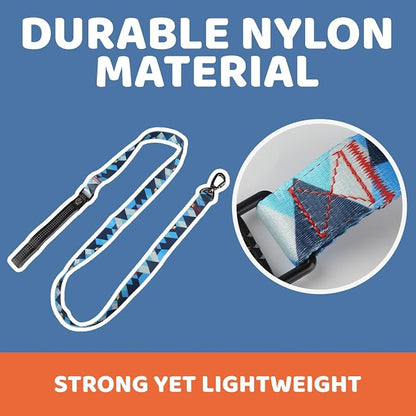 EVERKING Dog Collar & Leash Set for Everyday Walking | Matching adjustable collar and leash set with reflective handle and heavy-duty hardware for comfortable everyday dog walks.