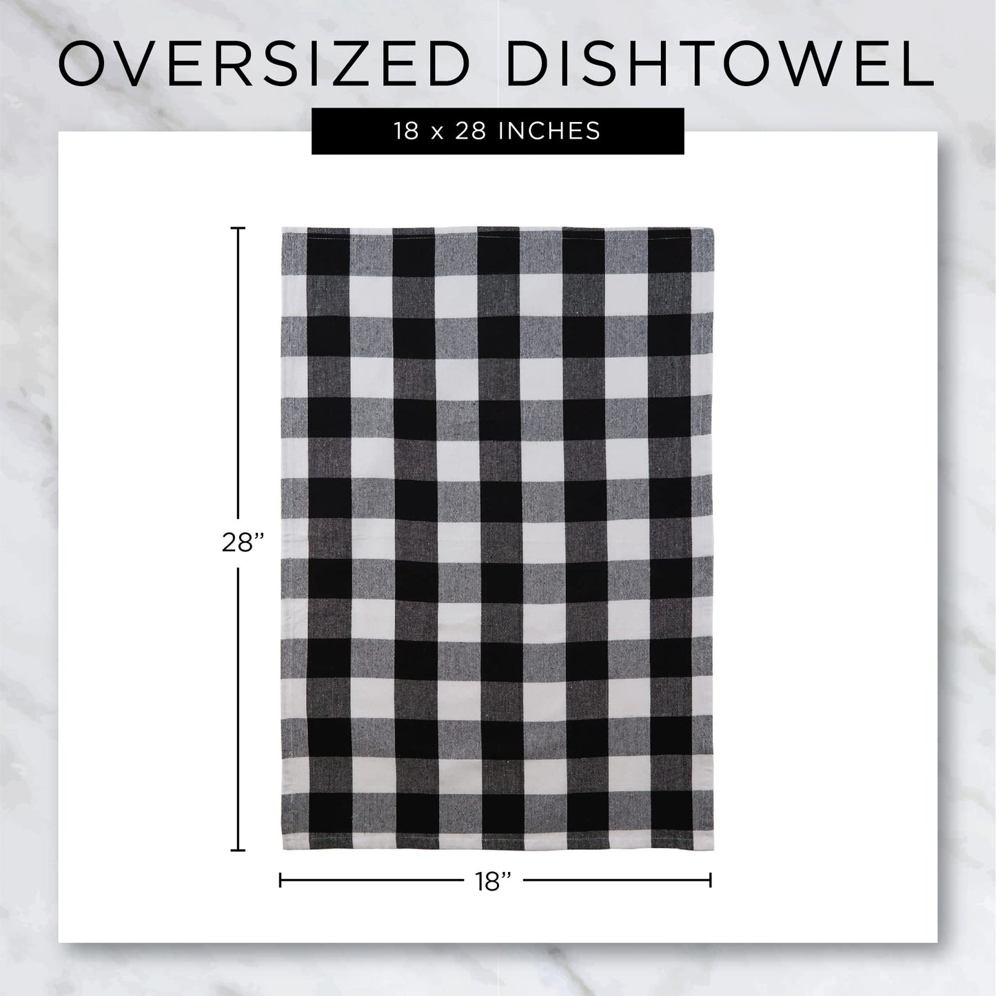 DII Witchful Thinking Collection Halloween Kitchen Décor, Dish Towel Set, 18x28, Stay for a Spell, 3 Piece