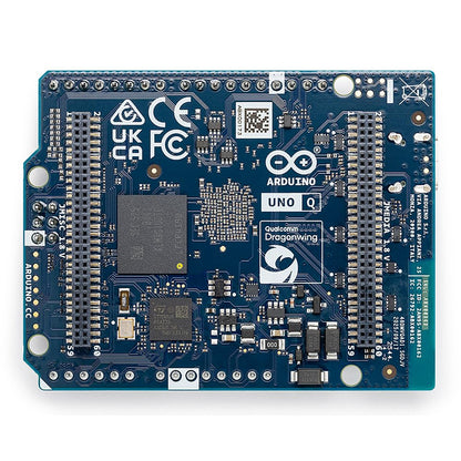 Arduino® UNO™ Q 4GB [ABX00173]- Hybrid Board, Qualcomm Dragonwing QRB2210 microprocessor (MPU) & STM32U585 Microcontroller(MCU), AI Vision, Voice, IoT, Robotics, Linux Debian OS, Wi-Fi 5, USB-C