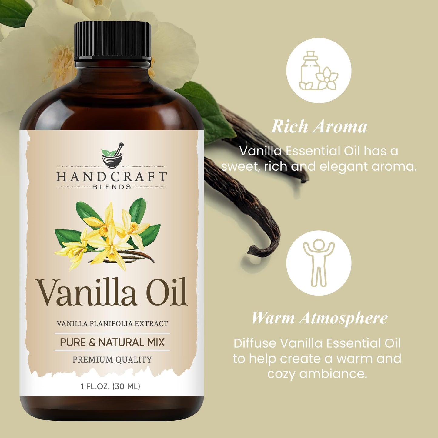 Handcraft Blends Lavender Essential Oil – Huge 4 Fl Oz – 100% Pure and Natural – Premium Grade Essential Oil for Diffuser and Aromatherapy, Skin, Massage, Candle and Soap Making Fragrance