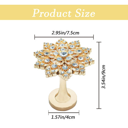 2Pcs Vintage Wall Hook Window Drapery Medallion Holdbacks, MfhdgXAvs Curtain Tiebacks, Wall Hook, Tassel Holder (B)