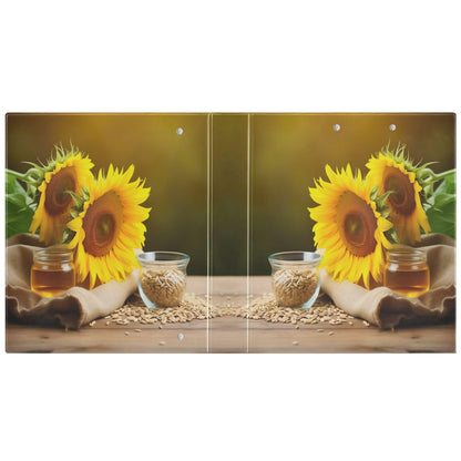 Joko Ivery Spring Sunflowers Honey 3 Ring Binder Letter Size 1.5 Inch Binders 3 Ring with Clipboard & 3 Pockets Three Ring Binder Organizer for Work Recipes Paper Office Supplies Gifts 1 Pack