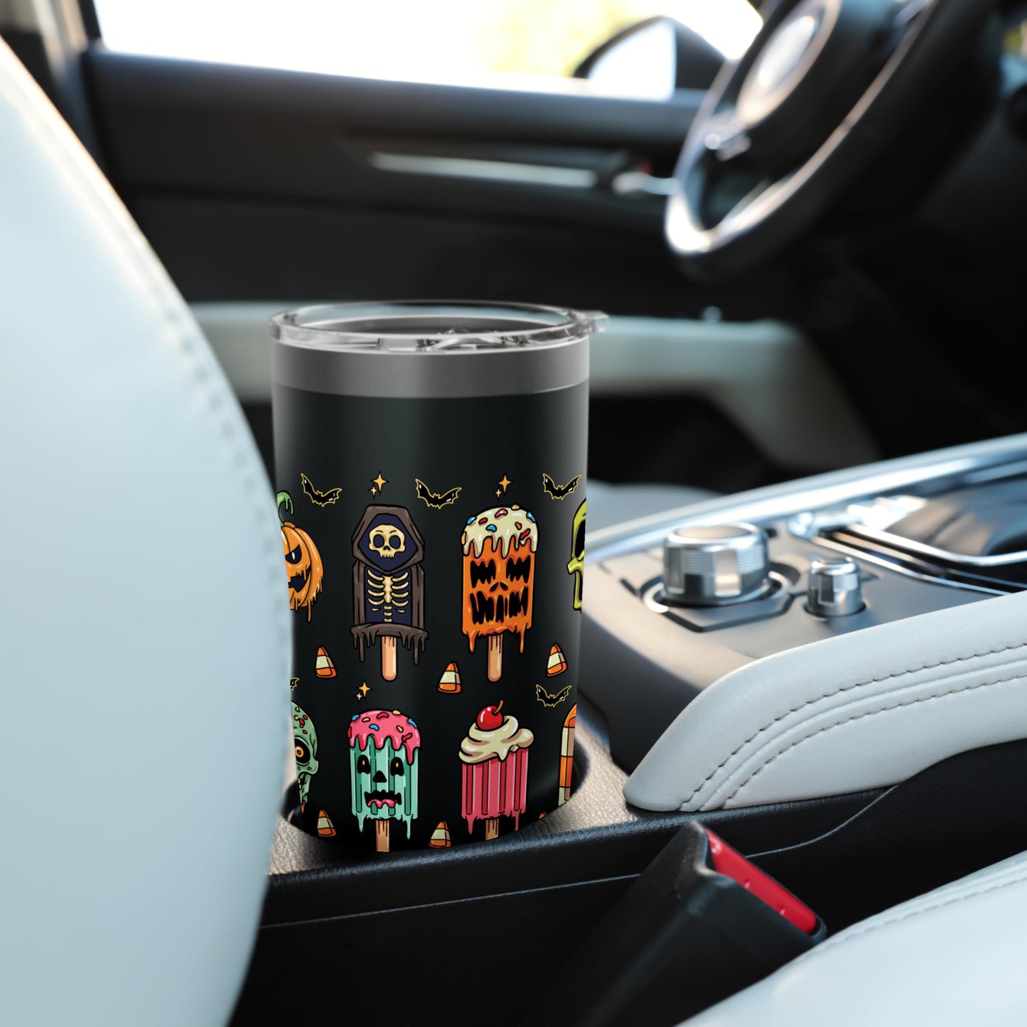 Halloween Popsicle Horror Summer Ice Cream Summerween Stainless Steel Insulated Tumbler