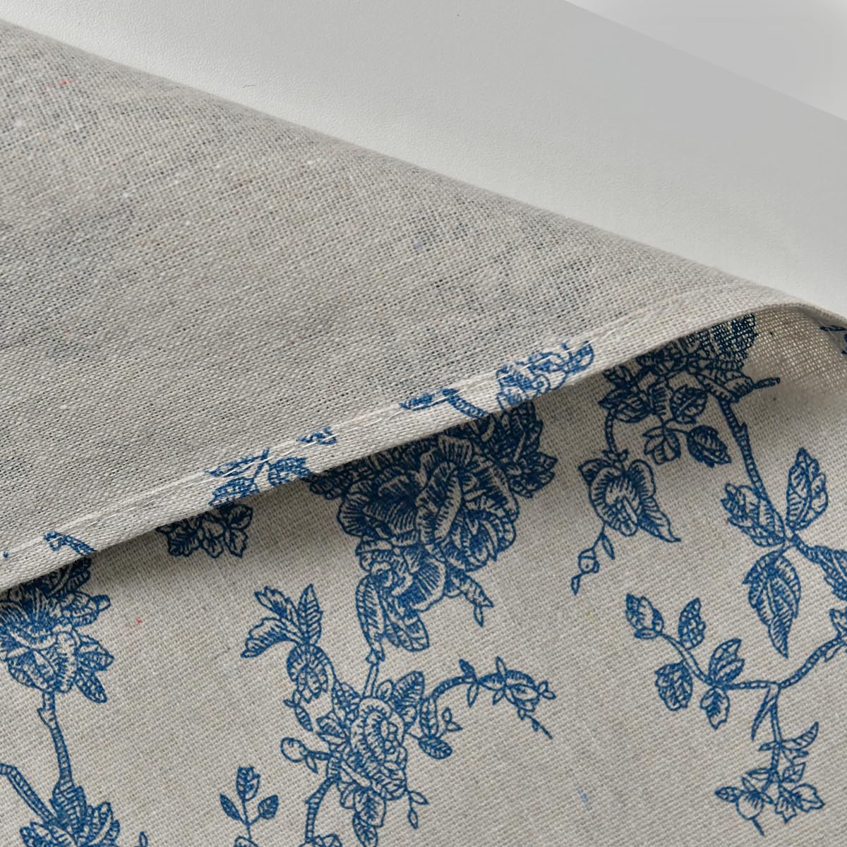 Artoid Mode Monochrome Sketch Branch Toile Textures Chinoiserie Cotton Dark Grey Table Runner, Seasonal Spring Summer Kitchen Dining Table Decoration for Home Party Decor 13x120 Inch