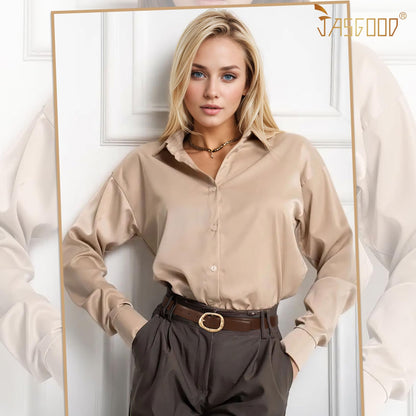 JASGOOD Women Leather Belt for Jeans Pants Ladies Casual Waist Belt Fashion Women Belt with Gold Buckle