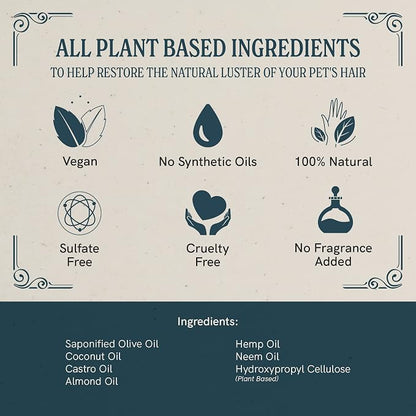 J.R.LIGGETT'S Liquid Cat Shampoo, Natural Cleansing Liquid for Cats with Sensitive Skin, Hypoallergenic Feline Formula Gently Deep Cleans with No Essential Oils, Detergent-Free, 8.45 oz