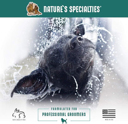 Nature's Specialties Smelly Pet Dog Shampoo for Pets, Natural Choice for Professional Groomers, Lasting Clean Smell, Made in USA, 1 gal