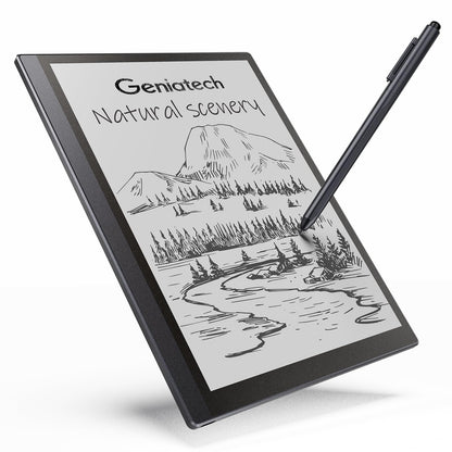 Geniatech Kloudnote Slim 10.3" Digital Notebook, E Ink Tablet and ePaper Notepad for ebook Reading and Writing, 227ppi ereader Device in 2025, 5.3mm Ultra-Thin (Grey)