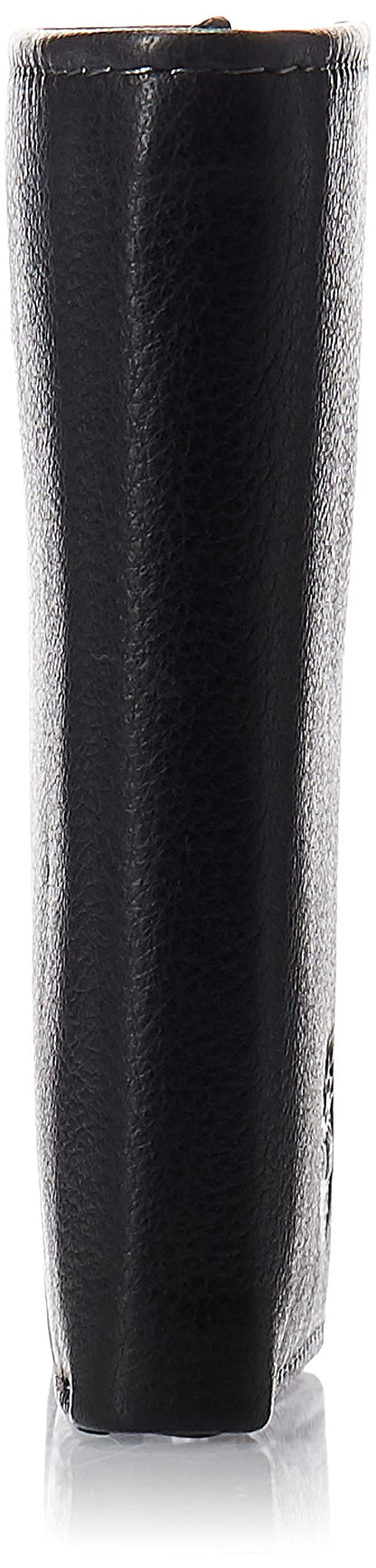 Timberland mens Leather Trifold With Id Window Wallet, Black, One Size US