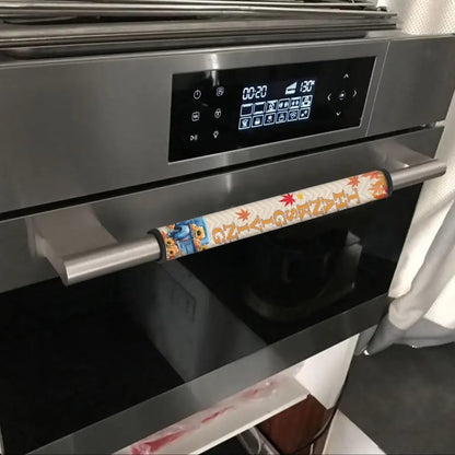 Mintulipy Refrigerator Door Handle Covers Set of 4 Thanksgiving Decor Kitchen Appliance Handle Cover Keep Your Fridge Microwave Oven Stove Dishwasher Clean