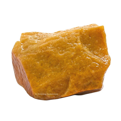 Amazing Gemstone Yellow Jasper Raw Crystals and Healing Stones, Natural Rocks for Tumbling and DIY Raw Stones and Crystals (1 LB)