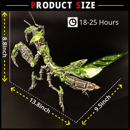 YUEZUDPO 3D Metal Puzzles for Adults, 3D Metal Model Kits to Build Difficult DIY 1000 Pieces Mechanical Building Kit for Men Women Birthday Christmas