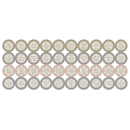 Really Good Stuff Classroom Random Acts of Kindness Chips – Set of 40 – Practice Spreading Kindness & Positivity to Others – Social-Emotional Learning – SEL for The Home and Classroom