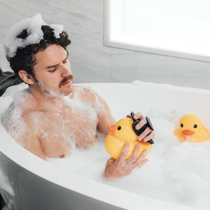 MANSCAPED® The Face Buffer - Men's Silicone Face Scrubber for Nourishing, Deep Cleaning & Exfoliating Your Skin, No-Slip Suction Cup Handle, Gentle Face Massage, 1-Pack