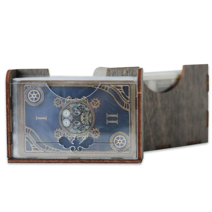 Smonex Wooden Organizer Compatible with Scythe Board Game - Box Suitable for Storage Scythe Base Game, Invaders from Afar Expansion and Promo Packs - Kit Token Box Card Insert
