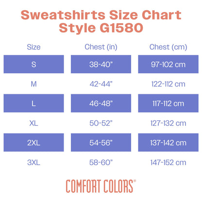 Comfort Colors Adult 1/4 Zip Sweatshirt, Style G1580, Grey, Medium