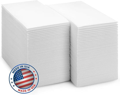 300-Pack BloominGoods Disposable Bathroom Napkins | Single-Use Classic Lite