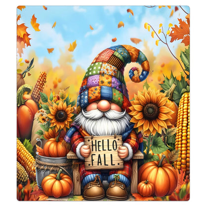 Pumpkin Gnome Cute Sunflower Fall Dishwasher Magnet Cover Pumpkin Flower Magnetic Dishwasher Decorative Cover Front Dishwasher Door Cover for Kitchen Refrigerator Home Appliances 23" X 26"